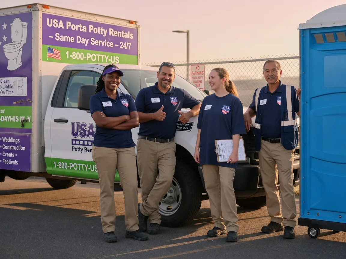Porta Potty Rental company in Union City, OH